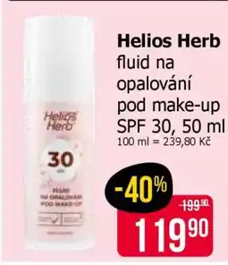 Teta Helios Herb fluid na opalování pod make-up SPF 30, 50 ml nabídka