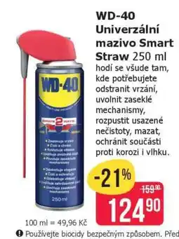 Teta WD-40 Univerzální mazivo Smart Straw 250 ml nabídka