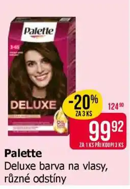 Teta Palette nabídka