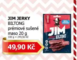 Teta JIM JERKY BILTONG nabídka