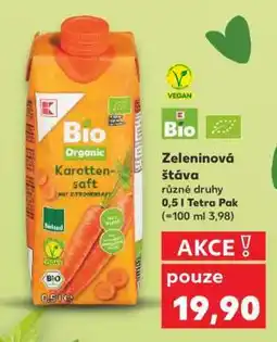 Kaufland Zeleninová šťáva nabídka