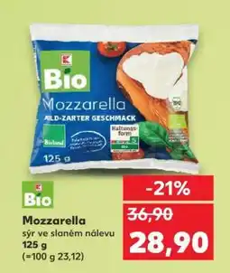 Kaufland Mozzarella nabídka