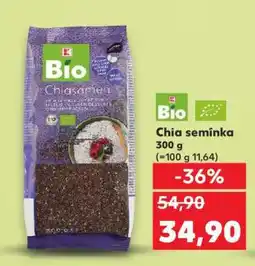 Kaufland Chia semínka nabídka