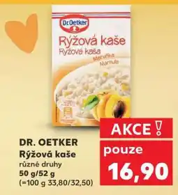 Kaufland Dr. Oetker Rýžová kaše nabídka