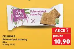 Kaufland CELIHOPE Polomáčené sušenky nabídka