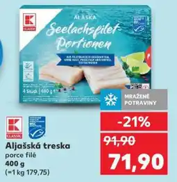 Kaufland ALJAŠSKÁ TRESKA nabídka