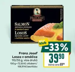 Billa Franz Josef Losos v omáčce nabídka