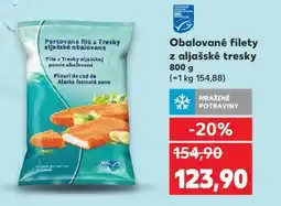 Kaufland Obalované filety z aljašské tresky nabídka