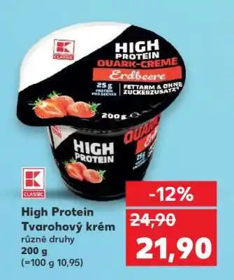 Kaufland High Protein Tvarohový krém nabídka