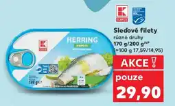 Kaufland Sleďové filety nabídka