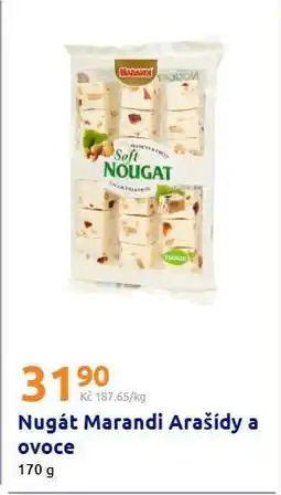 Action Nugát Marandi Arašídy a ovoce nabídka