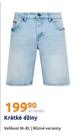 Action Krátké džíny nabídka
