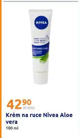 Action Krém na ruce Nivea Aloe vera nabídka