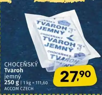 Coop Choceňský tvaroh jemný nabídka