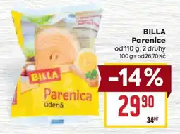 Billa BILLA Parenice nabídka