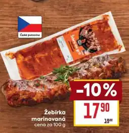 Billa Žebírka marinovaná nabídka