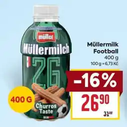 Billa Müllermilch Football nabídka