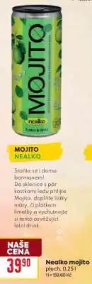 Billa Mojito Nealko nabídka
