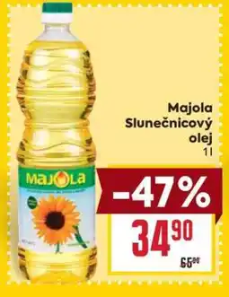Billa Majola Slunečnicový olej 1l nabídka