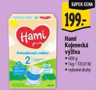 Albert Hami Kojenecká výživa nabídka