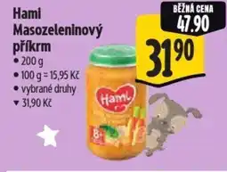 Albert Hami Masozeleninový příkrm nabídka