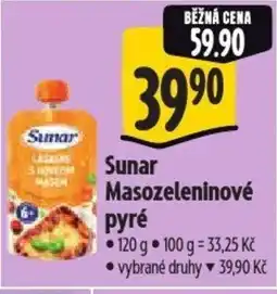 Albert Sunar Masozeleninové pyré nabídka
