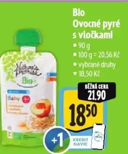 Albert Bio Ovocné pyré s vločkami nabídka