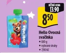 Albert Hello Ovocná svačinka nabídka