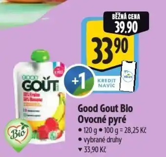 Albert Good Gout Bio Ovocné pyré nabídka