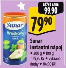Albert Sunar Instantní nápoj nabídka
