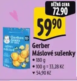 Albert Gerber Máslové sušenky nabídka