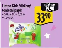 Albert Linteo Kids Vlhčený toaletní papír nabídka