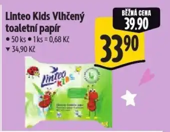 Albert Linteo Kids Vlhčený toaletní papír nabídka