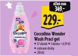 Albert Coccolino Wonder Wash Prací gel nabídka
