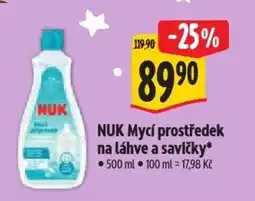 Albert NUK Mycí prostředek na láhve a savičky nabídka