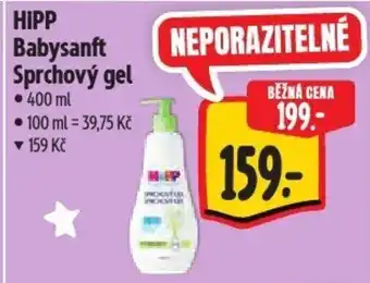 Albert HIPP Babysanft Sprchový gel nabídka