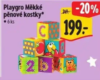 Albert Playgro Měkké pěnové kostky nabídka