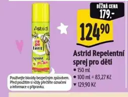 Albert Astrid Repelentní sprej pro děti nabídka