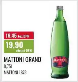 Ratio MATTONI GRAND, 0,751 nabídka