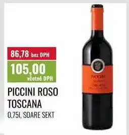 Ratio PICCINI ROSO TOSCANA, 0,751 nabídka