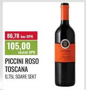 Ratio PICCINI ROSO TOSCANA, 0,751 nabídka