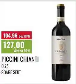 Ratio PICCINI CHIANTI, 0,751, SOARE SEKT nabídka