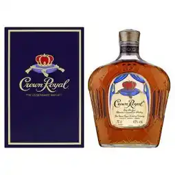 Ratio Crown Royal Whisky kanadská nabídka