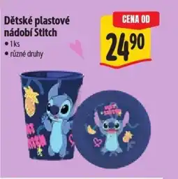 Albert Dětské plastové nádobí Stitch nabídka