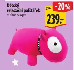 Albert Dětský relaxační polštářek nabídka