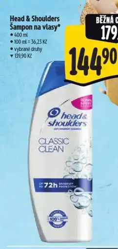 Albert Head & Shoulders Šampon na vlasy nabídka