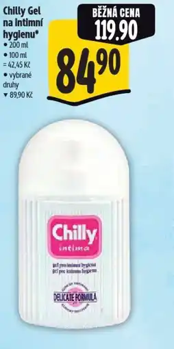 Albert Chilly Gel na intimní hygienu nabídka