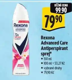 Albert Rexona Advanced Care Antiperspirant sprej nabídka