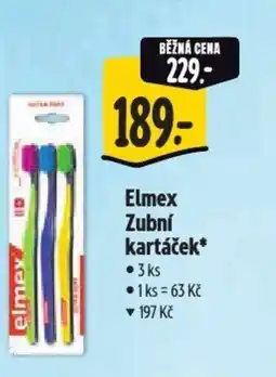 Albert Elmex Zubní kartáček nabídka