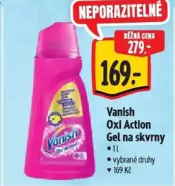 Albert Vanish Oxi Action Gel na skvrny nabídka